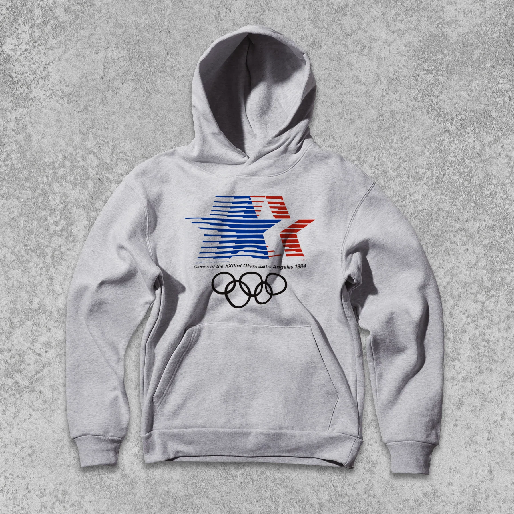 1984 'La Olympics' Grey Hoodie