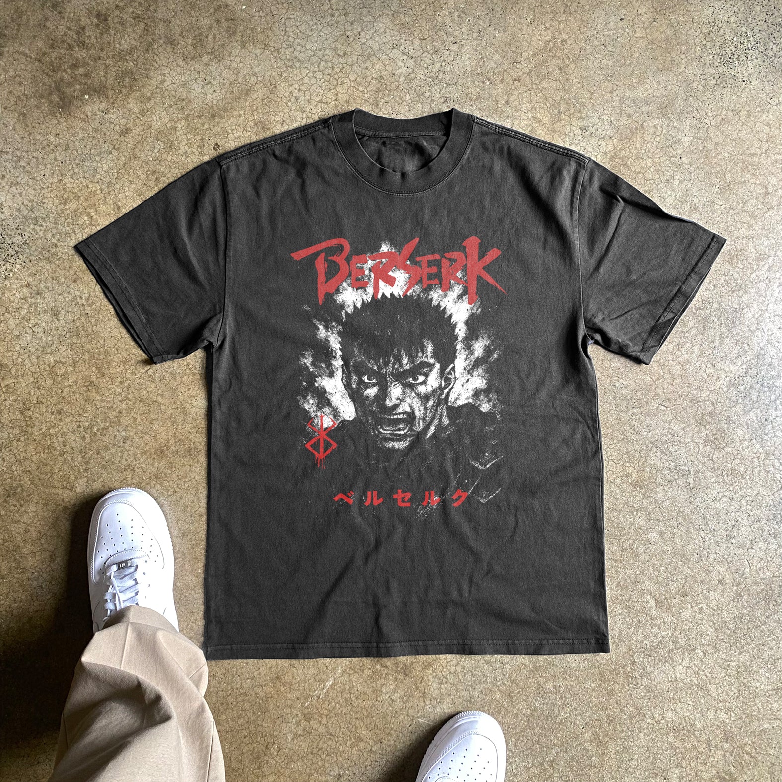 Berserk Heavyweight Black Tshirt