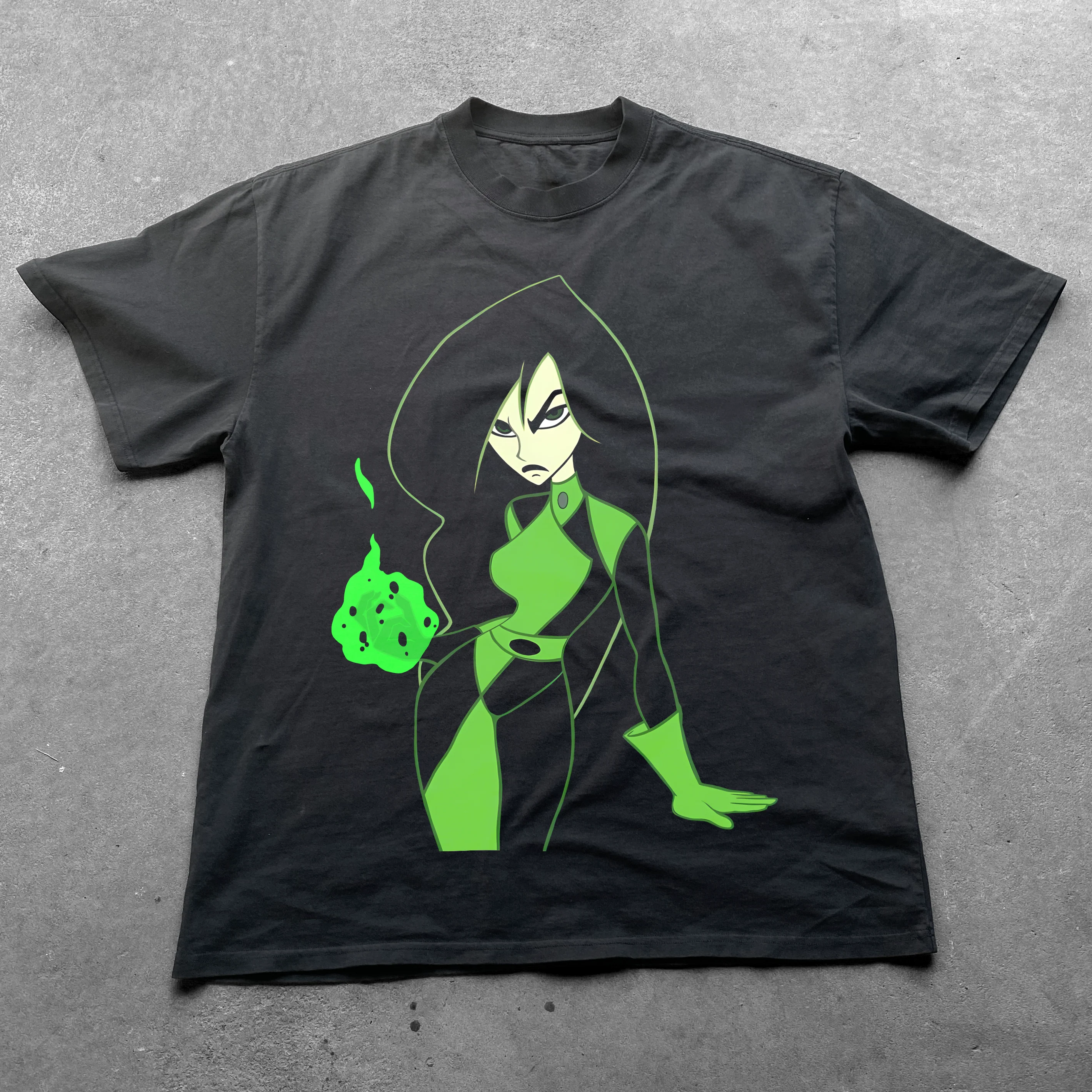Black Heavyweight 'Shego' T-Shirt