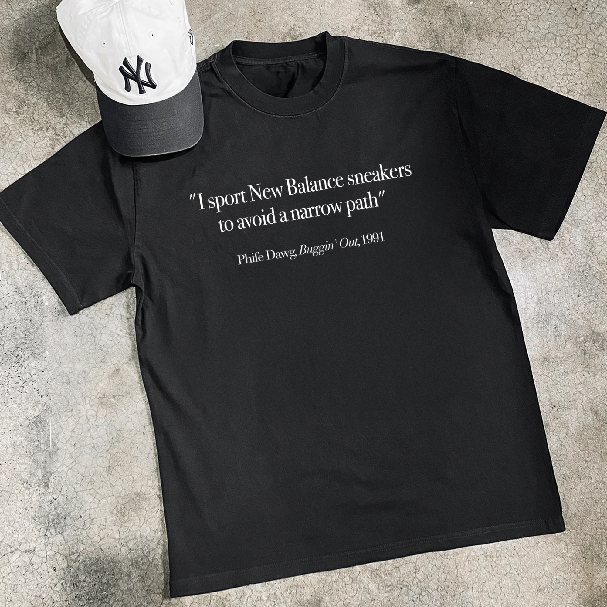 Buggin' Out Heavyweight Black Tshirt - Image 2
