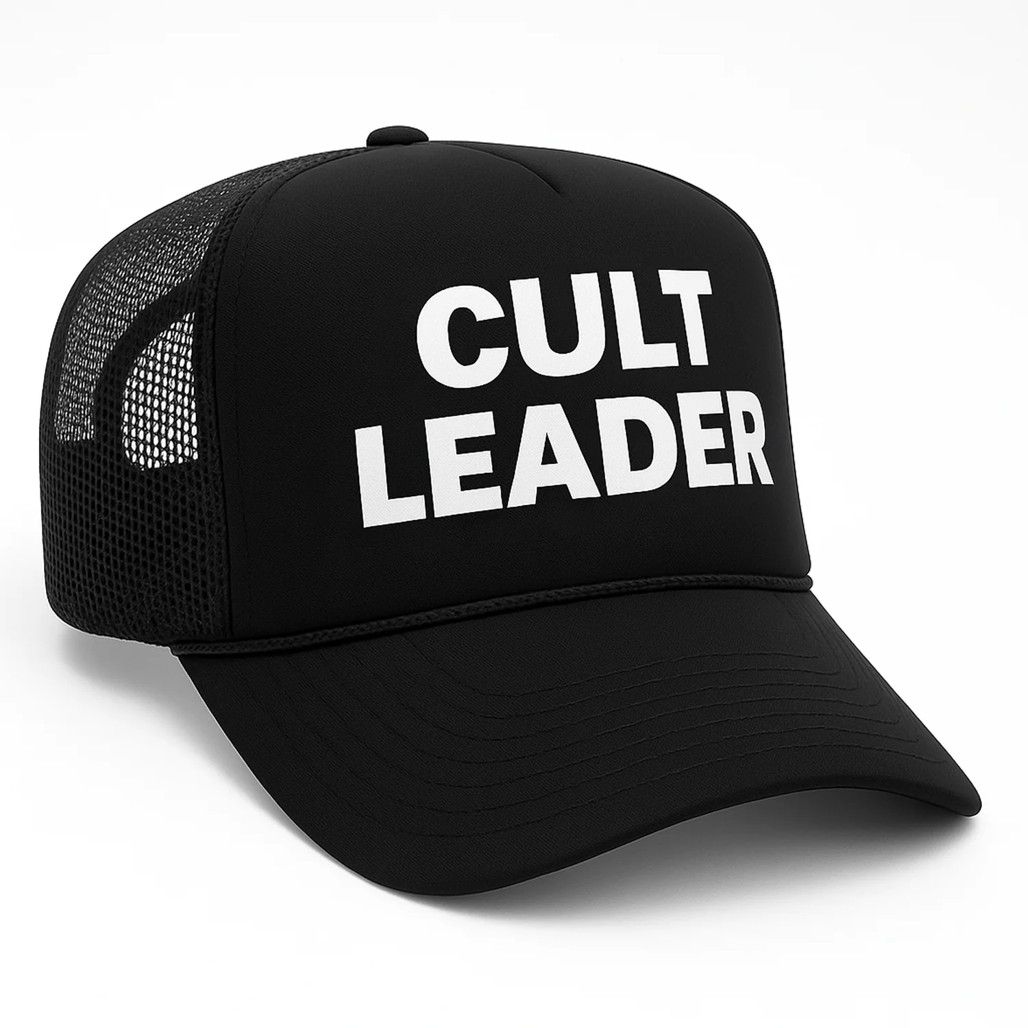 'Cult Leader' Black Foam Trucker - Image 3
