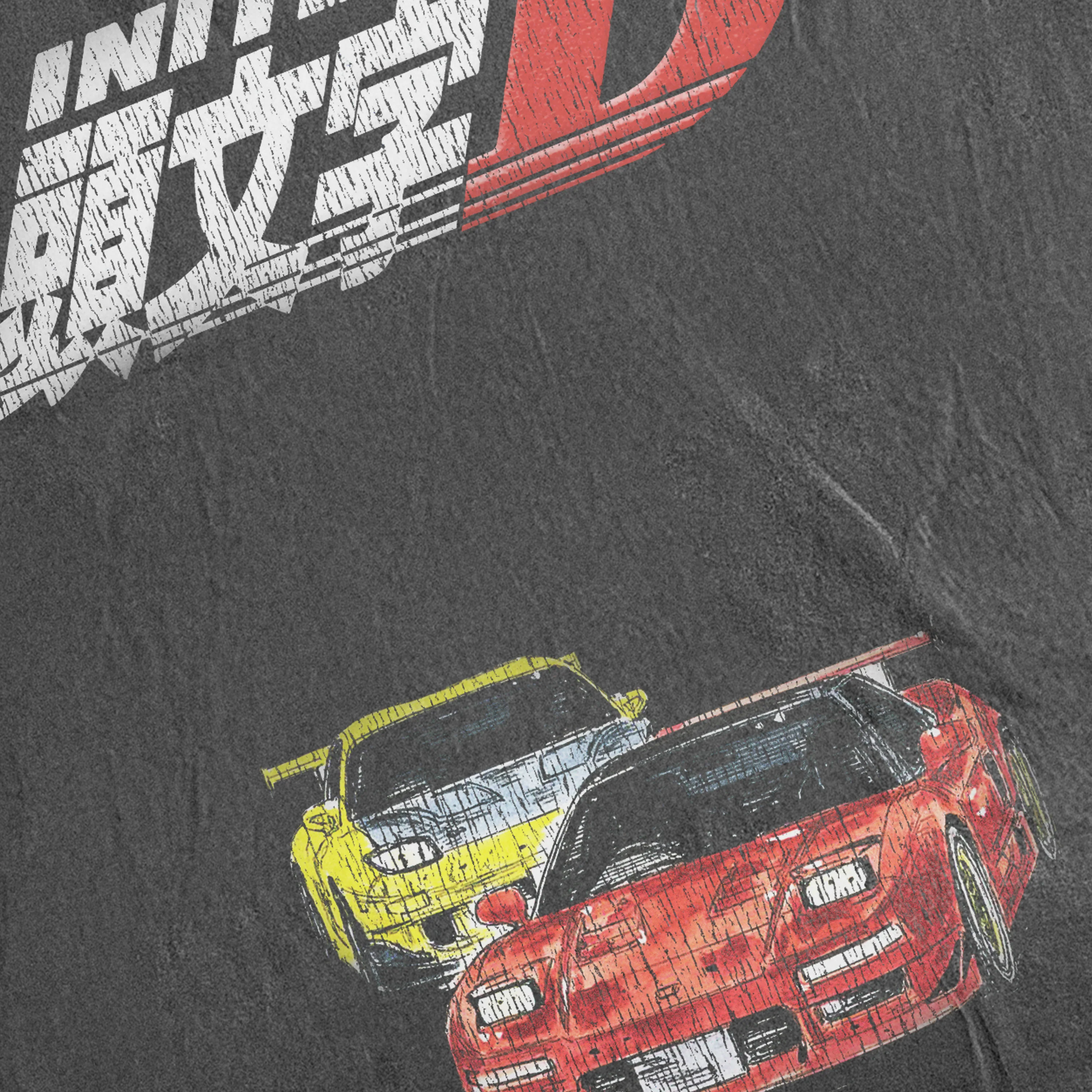Initial D Black Heavy Weight Tee - Image 2