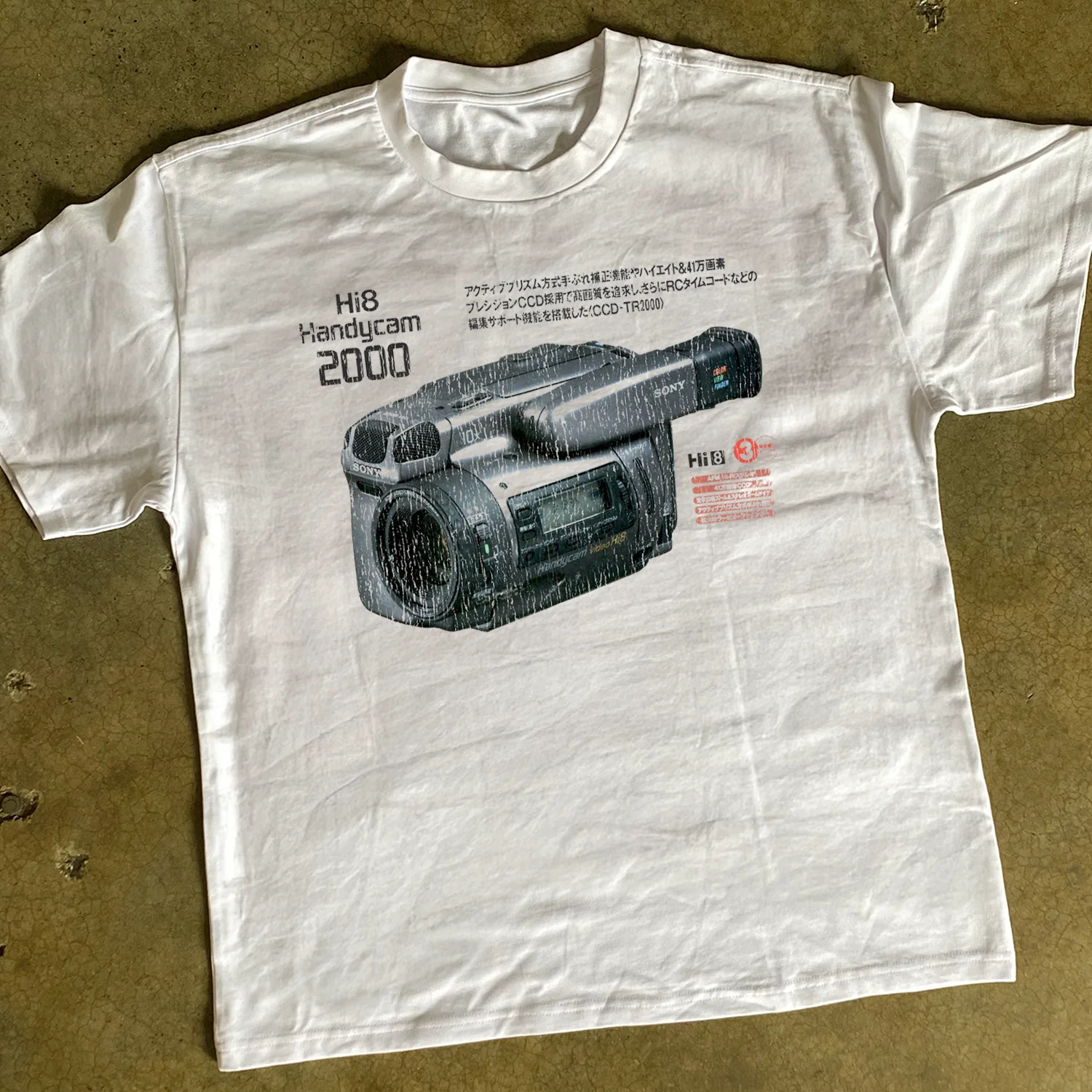 Japanese Camcorder Tee - Image 2