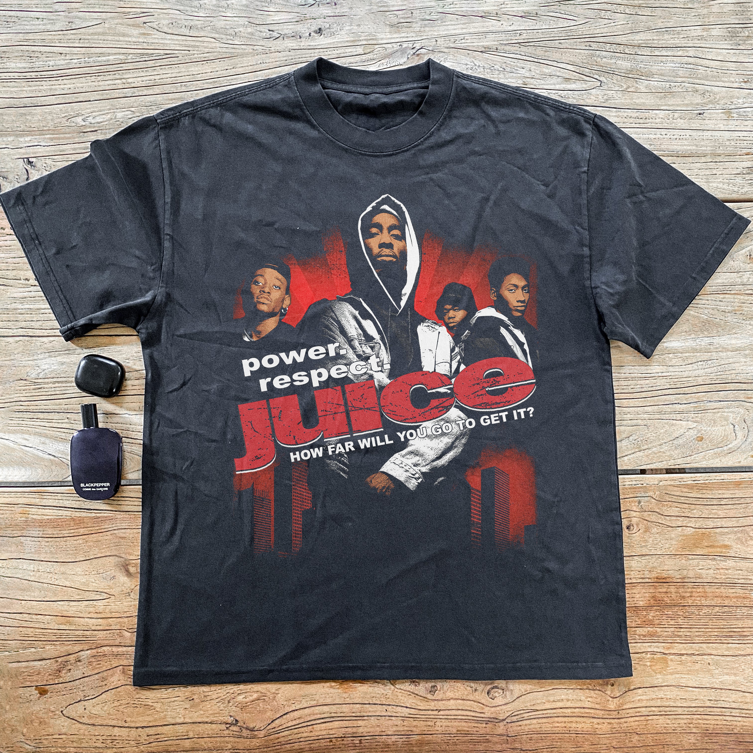 Juice Vintage 1992 Heavyweight Black T-Shirt