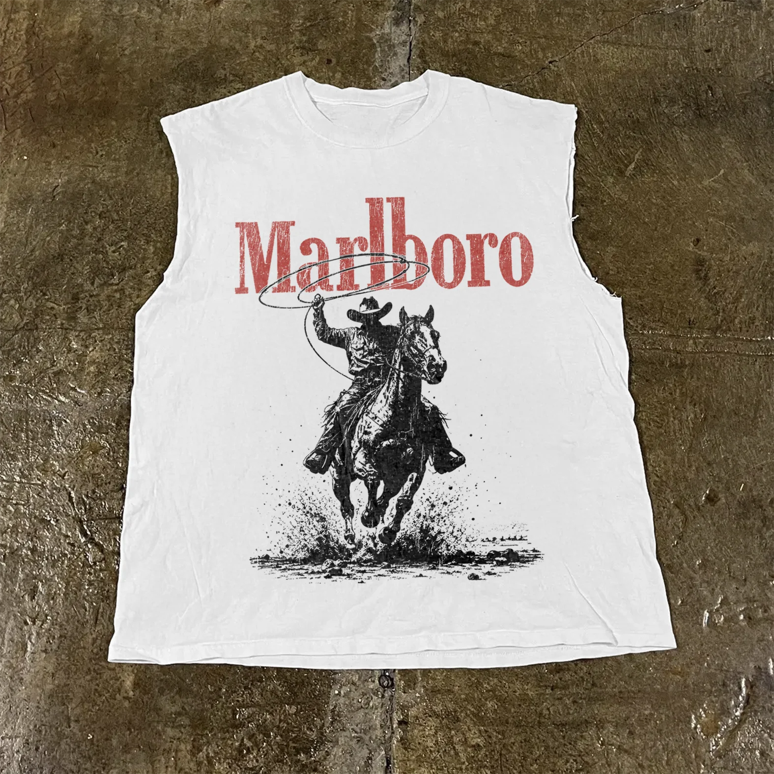 Marlo Rope Heavyweight White Tshirt