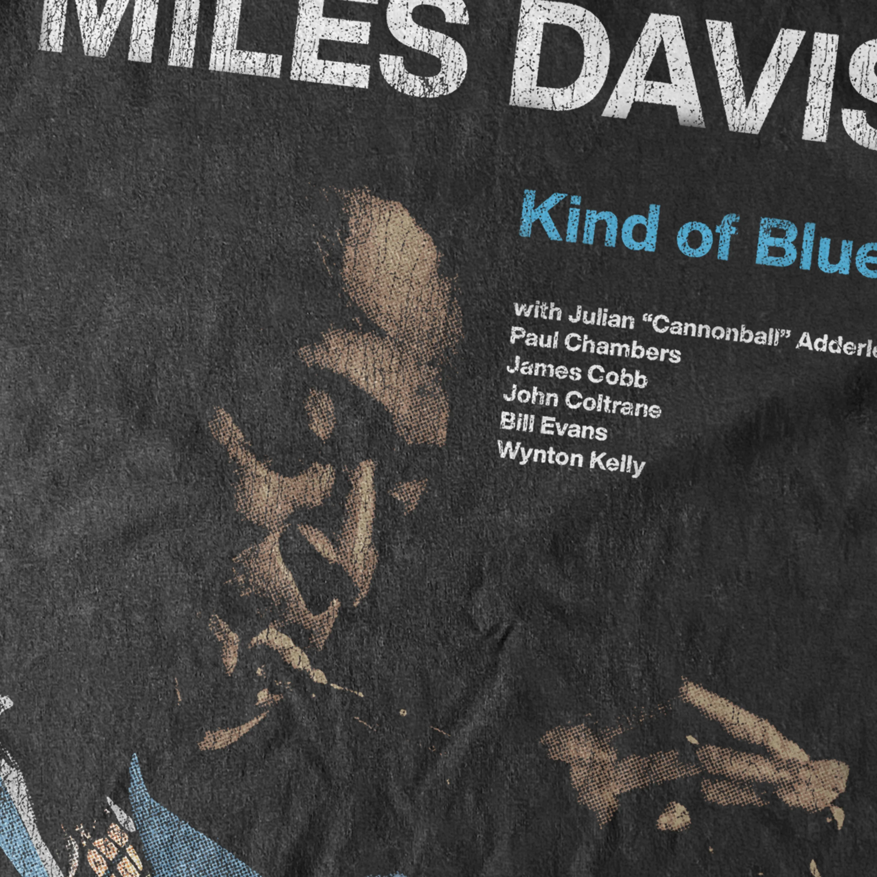 Miles Davis Black Heavy Weight Tee - Image 2