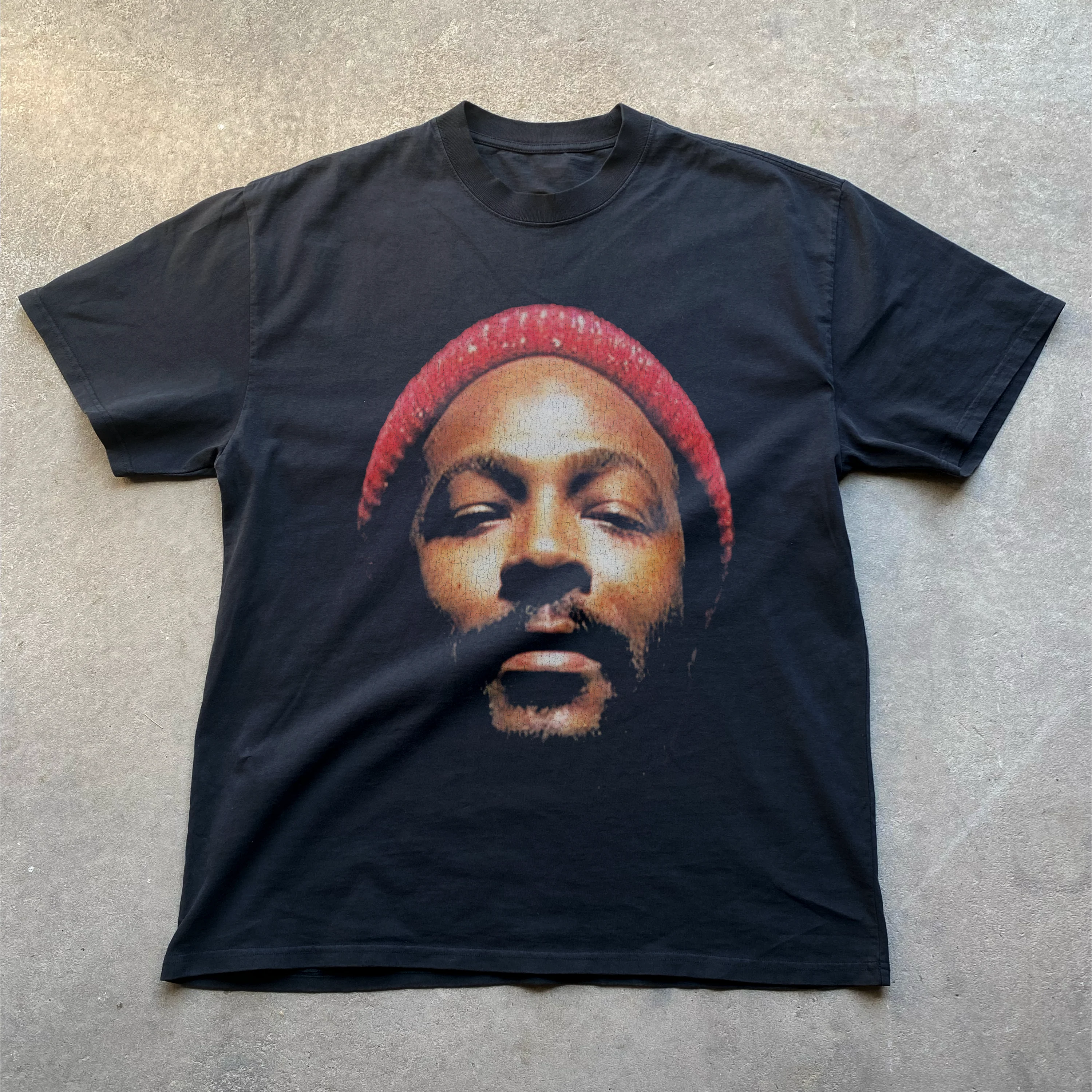 Marvin Gaye Heavyweight Black T-Shirt