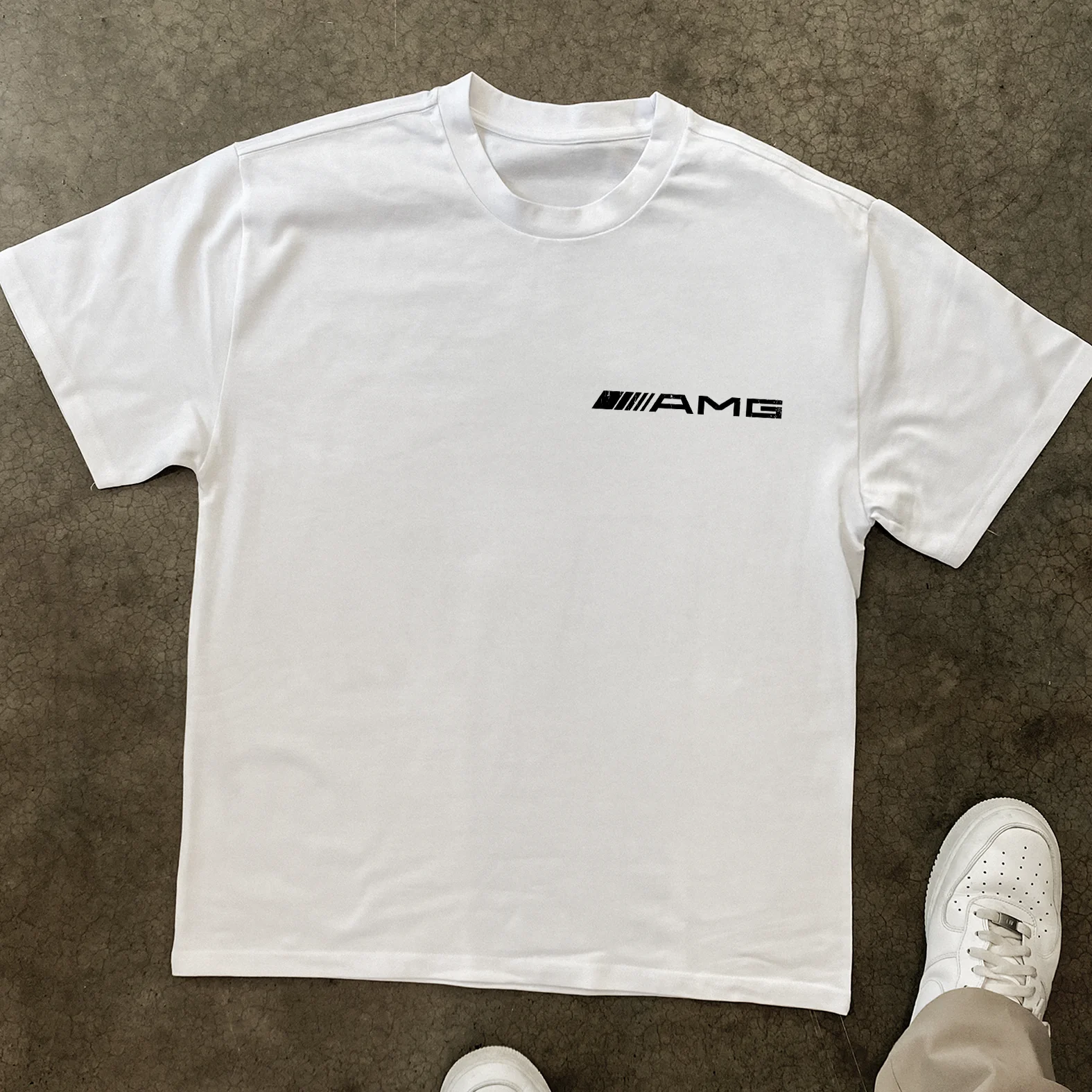 Need Money for AMG Heavyweight White Tshirt
