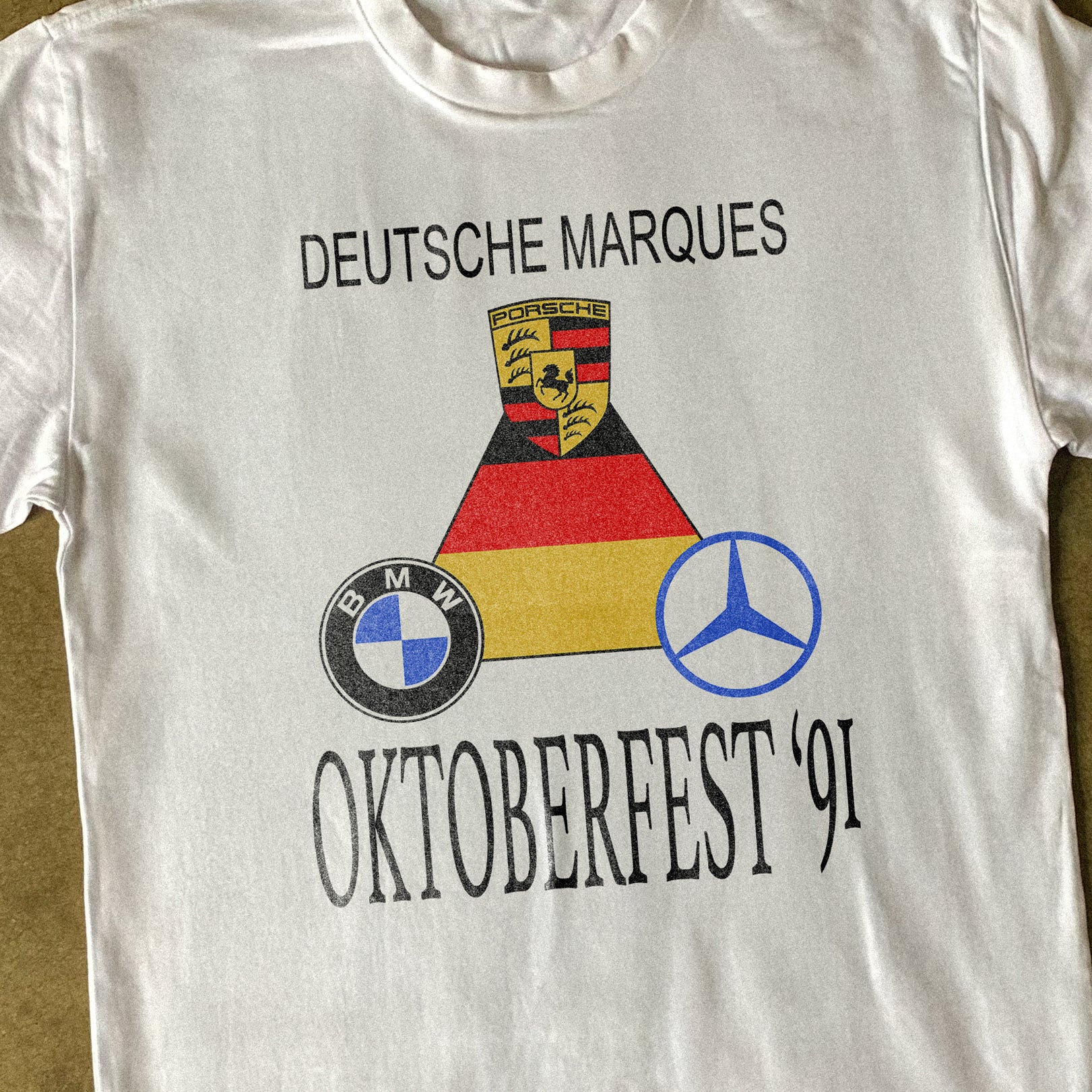 Oktoberfest 91 Heavyweight White T-Shirt - Image 2