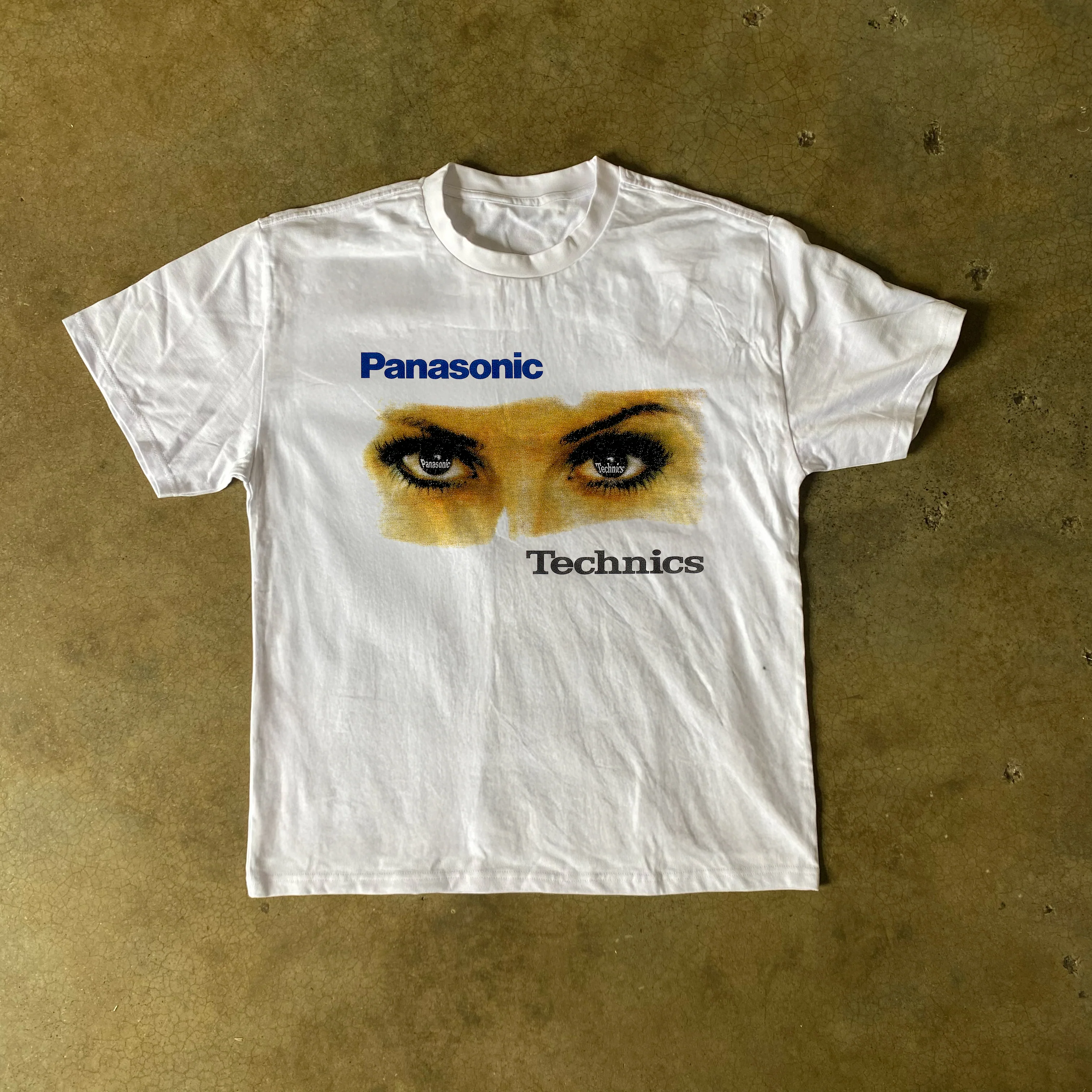 Panasonic Technics Heavyweight White T-Shirt