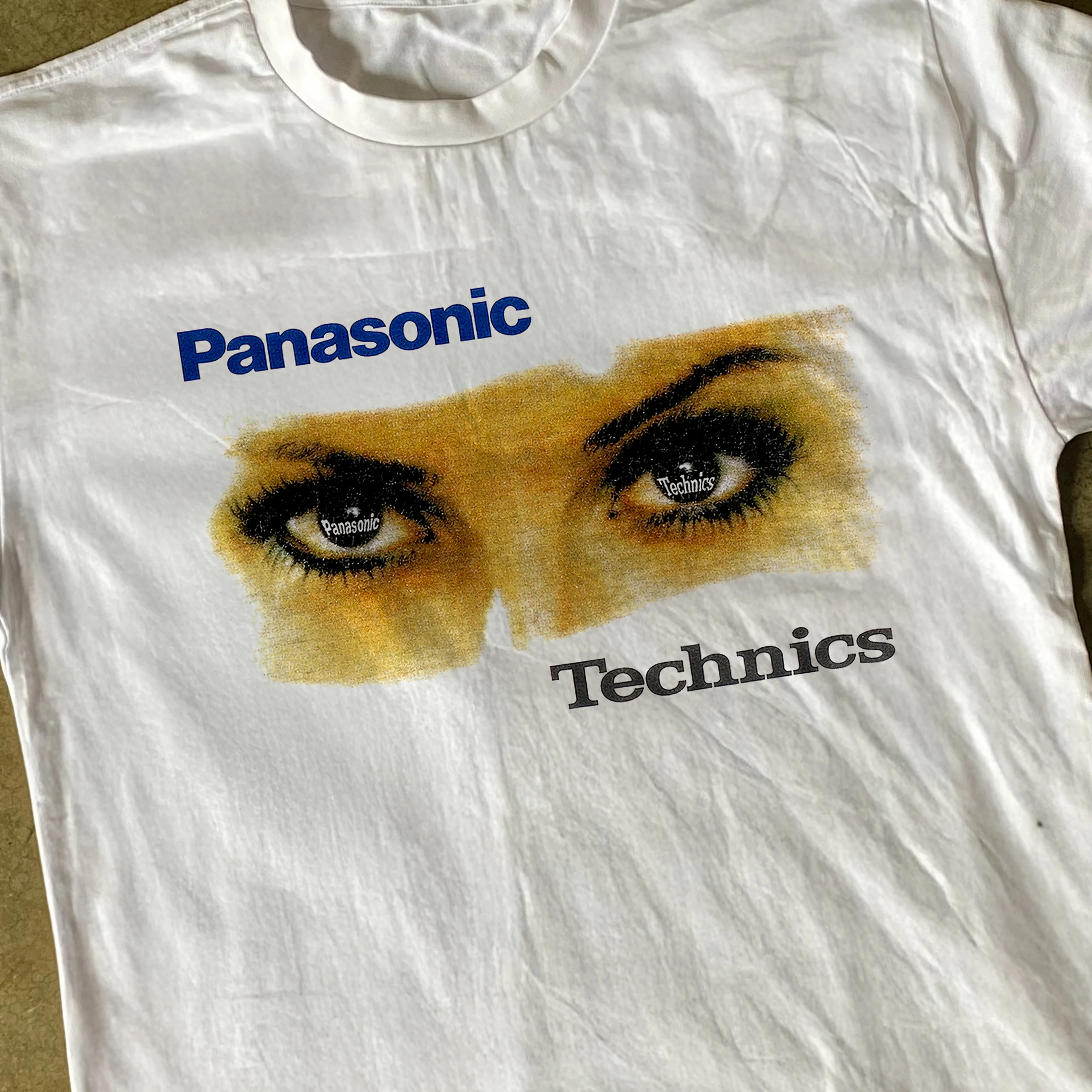 Panasonic Technics Heavyweight White T-Shirt - Image 2