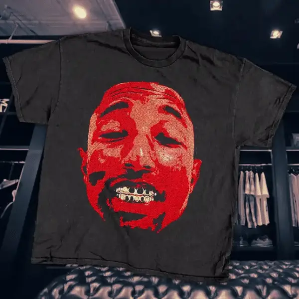 Pharrell Suicide Wrist Black Heavy Weight T-Shirt - Image 3