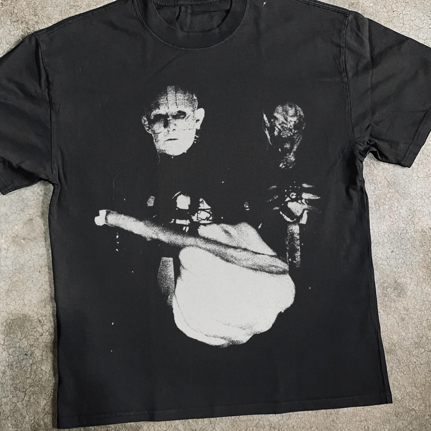 Pinhead 'Raise Some Hell' Blunt Heavy Faded Black Tee - Image 2