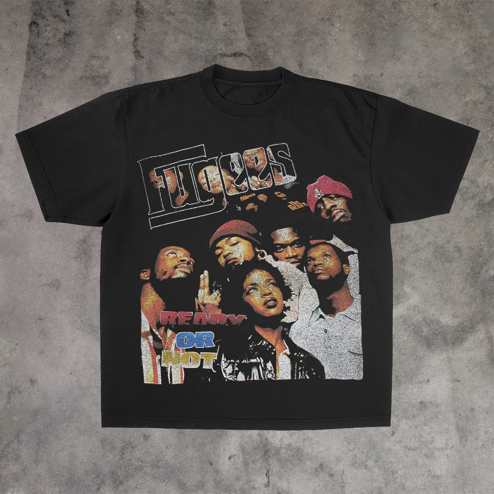 Ready Or Not Black Heavy Weight T-Shirt