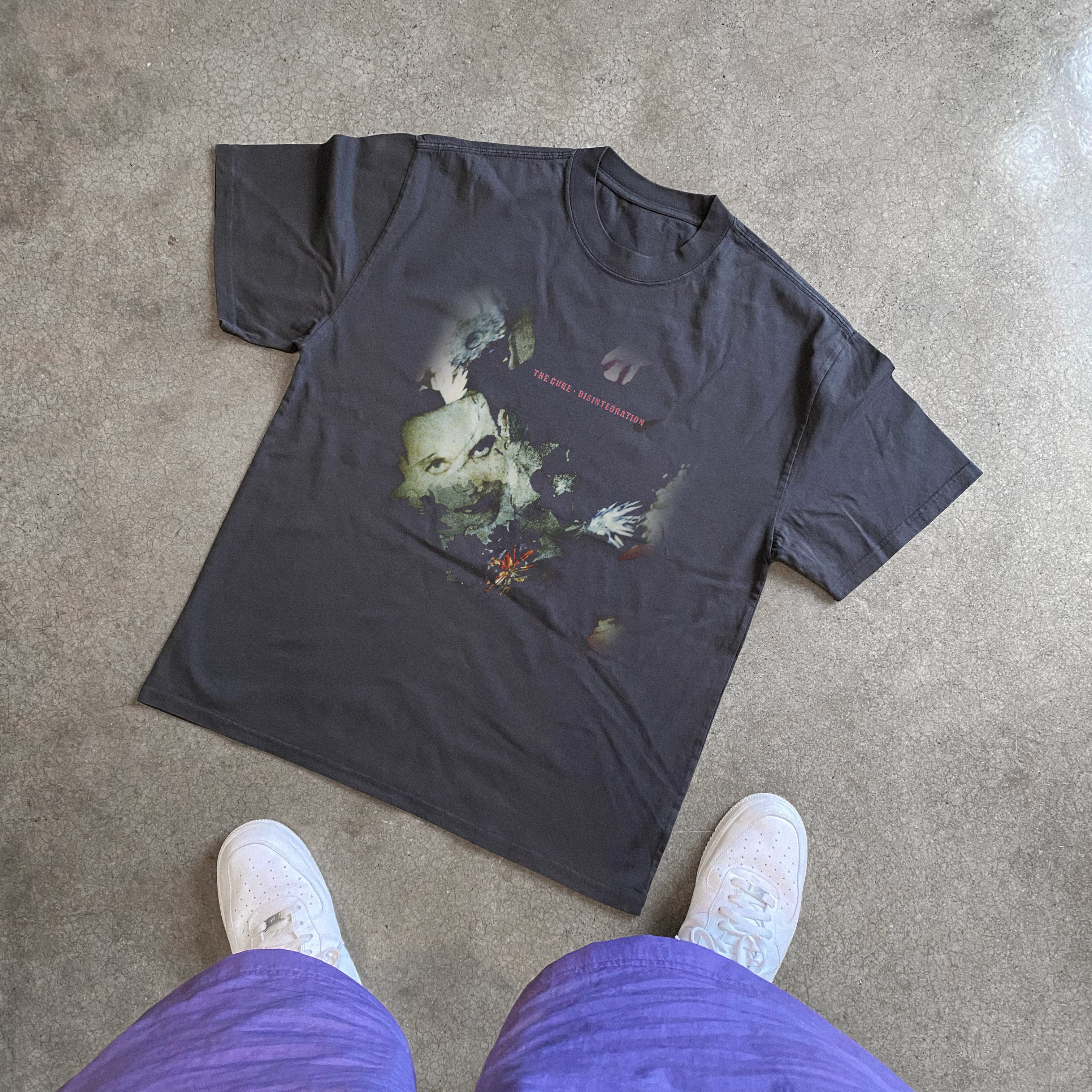 The Cure 'Disintegration' Heavyweight Black T-Shirt