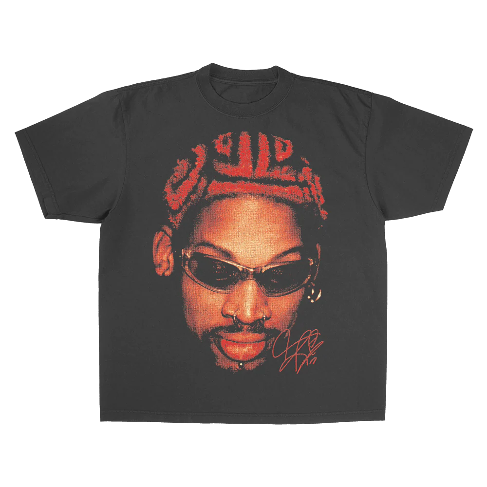 The Worm Washed Black Heavy Weight T-Shirt - Image 2