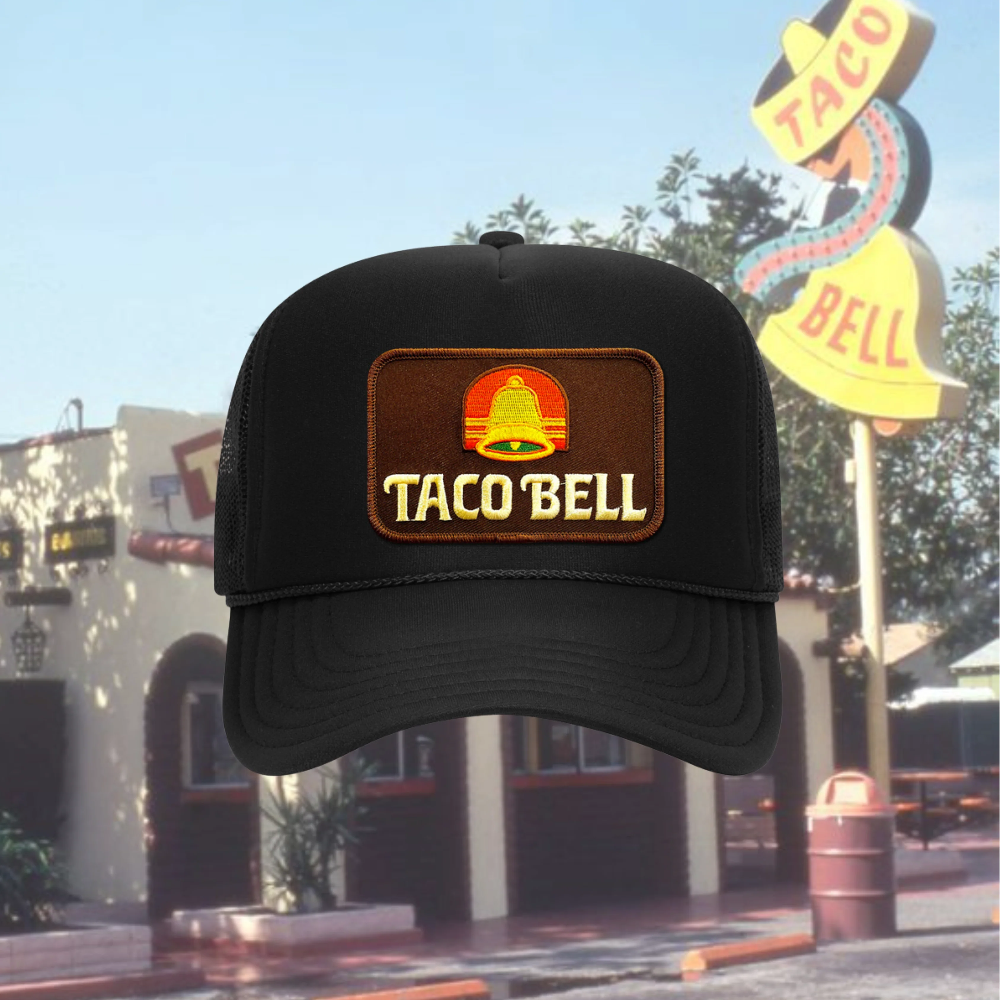 VINTAGE TACO BELL BLACK HAT