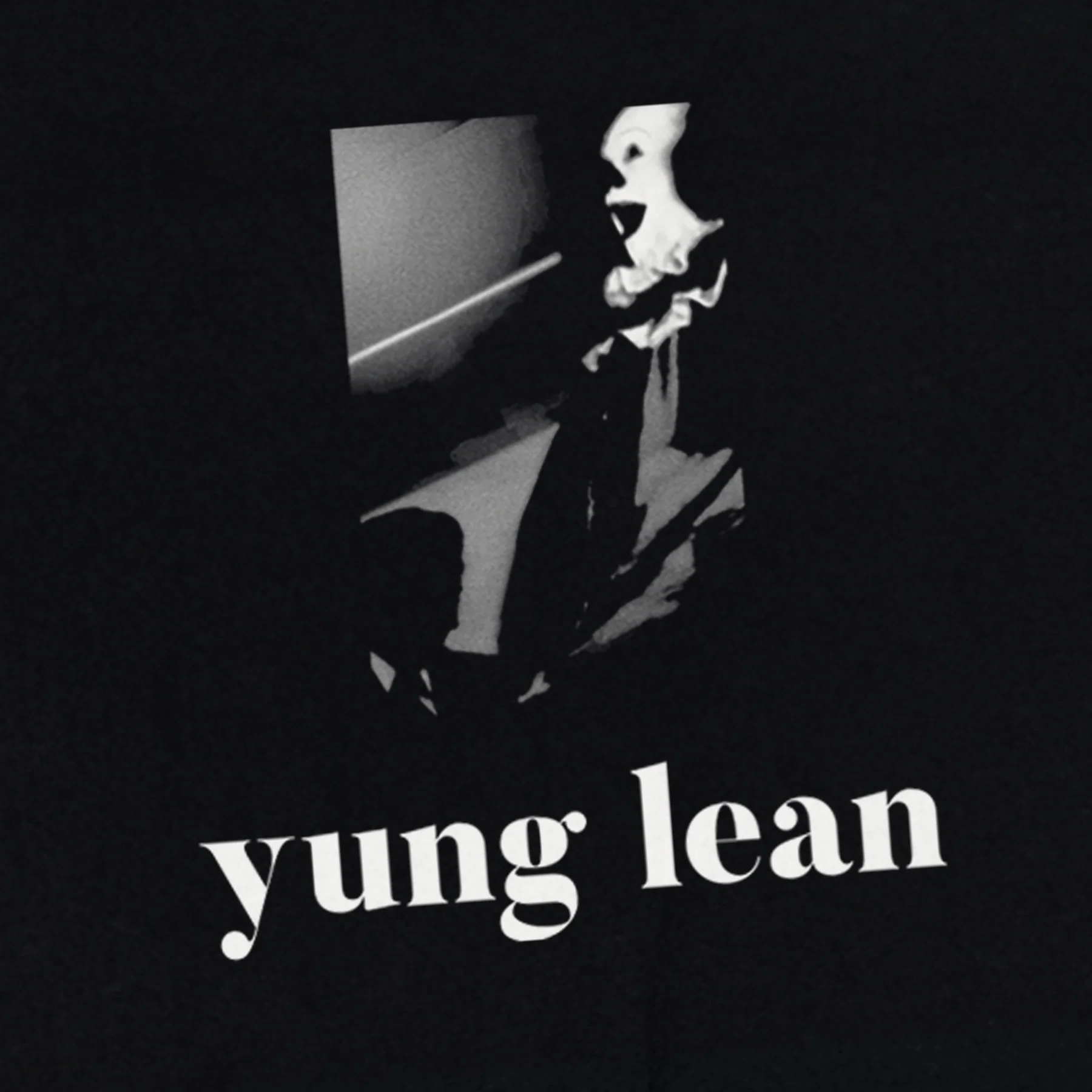 Yung Lean 'Pennywise' '24 Merch Heavyweight Black T-Shirt - Image 2